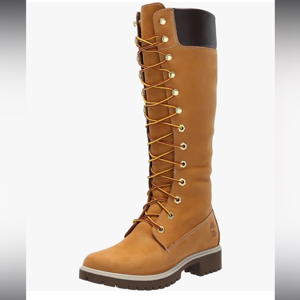 Timberland Women's Brown Lace-Up Boots